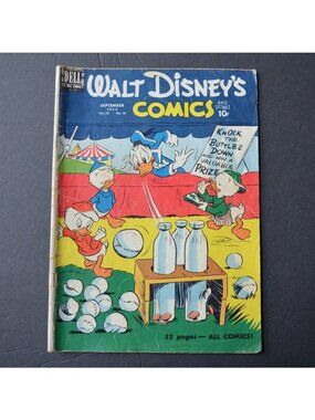 Walt Disney's Comics and Stories September 1950 Vol. 10 No. 12 Vintage